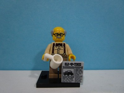 Lego   Minifiguren Serie 10  71001  Grandpa Opa Großvater