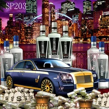 10'x10' Computer-painted (CP) Scenic Photo Background Backdrop SP203B881