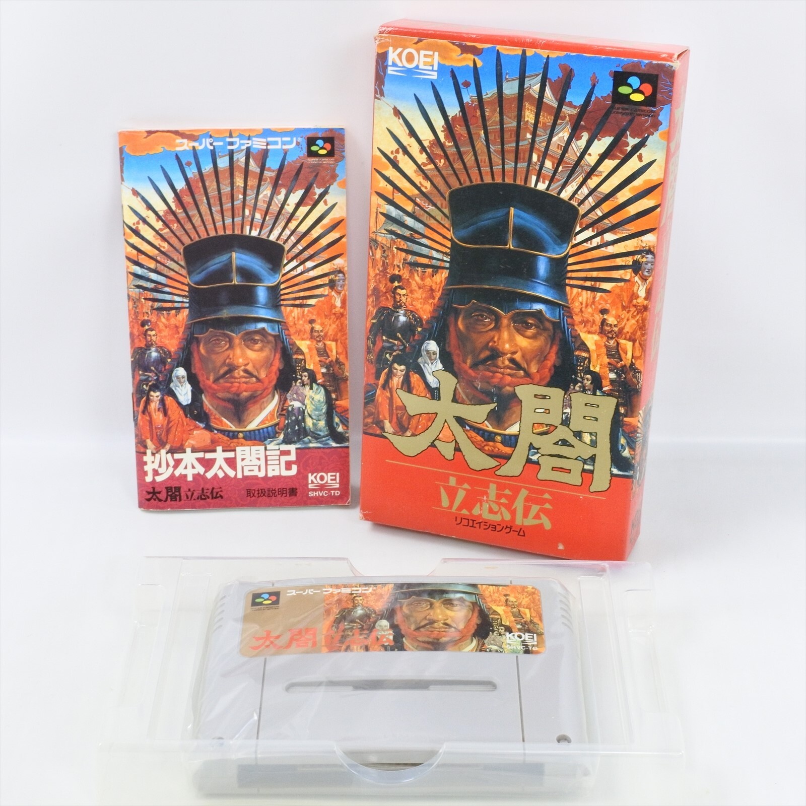 TAIKO RISSHI DEN Taikou Risshiden Super Famicom Nintendo 9335 sf