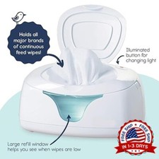 Calentador De Wipes Toallitas Para Bebes Regalos De Baby Shower Para Bebes NUEVO