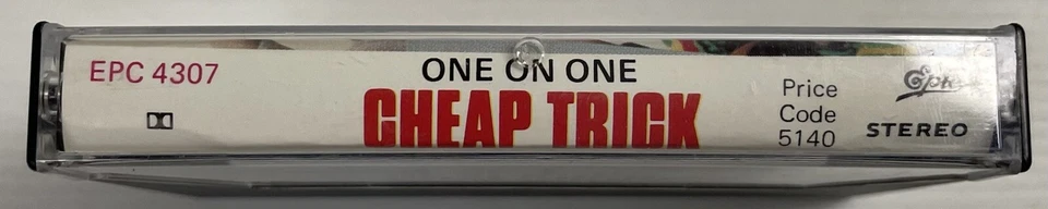 Cheap Trick One On One Music Cassette Tape EPC 4307 epic Records 1982 Original - Image 3 of 4