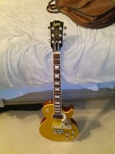 Burny Les Paul Jeff Watson Signature Model 1985 Gold Top