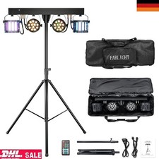 Set luci per feste DJ supporto illuminazione palcoscenico mobile LED effetto luce discoteca + borsa