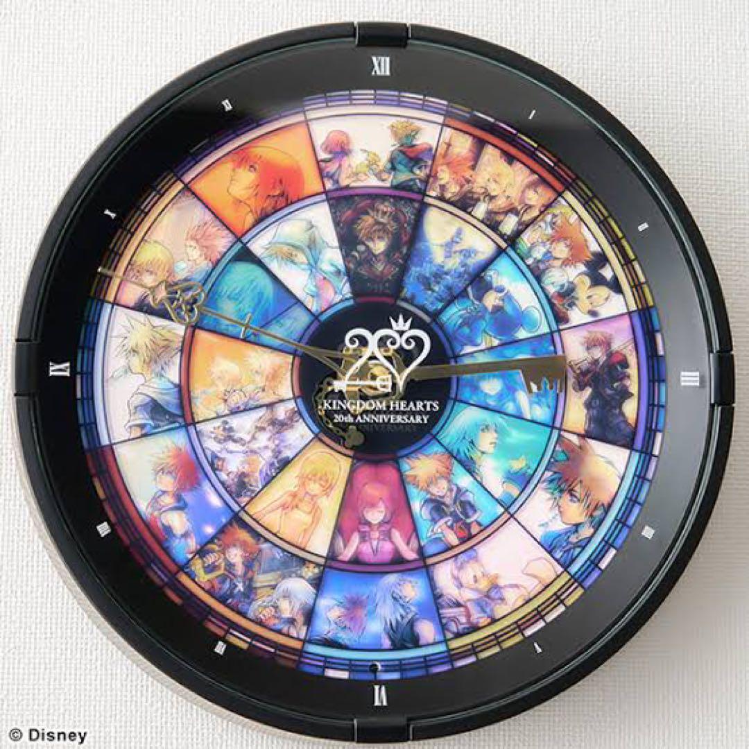 Square Enix Kingdom Hearts Clock 20th Anniversary Melody RARE JPN