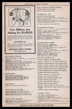 1928 Simonsen Iron Works Sioux Rapids Iowa 75¢ Cow Hobble & Tail Holder Print Ad