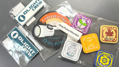 Olight Patch Swag You Pick Seasons Crew Seeker UV patch