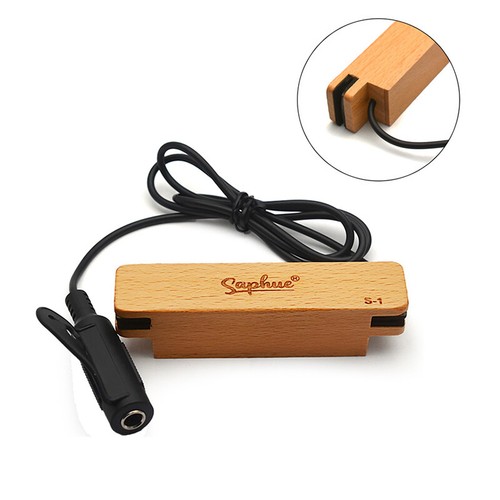 Pickup Per Chitarra Acustica - Da Soundhole, Uscita 6.35mm, Senza Batteria