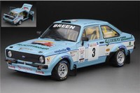 Sunstar 1/18 Ford Escort Rs 1800 West Wales Rally 2015 Statisches Modell Diecast