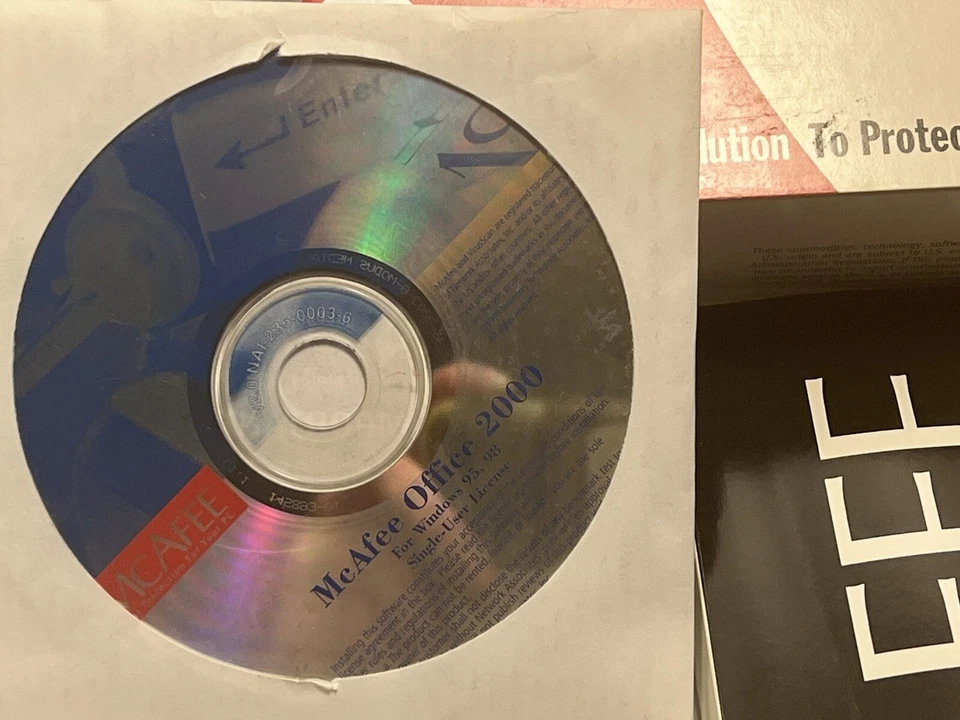 McAfee Office 2000 PC Utilities Protect Optimize Repair VirusScan Uninstaller - Image 4 of 4
