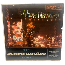 Alfonso Morquecho - Alegre Navidad Vol. VIII Mexico Vinyl LP RCA Victor MKL-1473