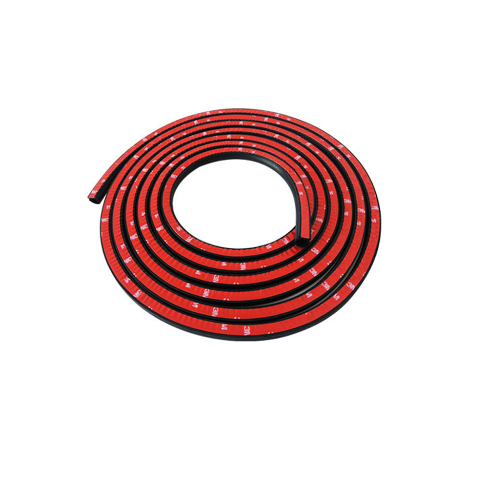 4M D Shape Door Rubber Weather Seal Hollow Strip Weatherstrip for Car