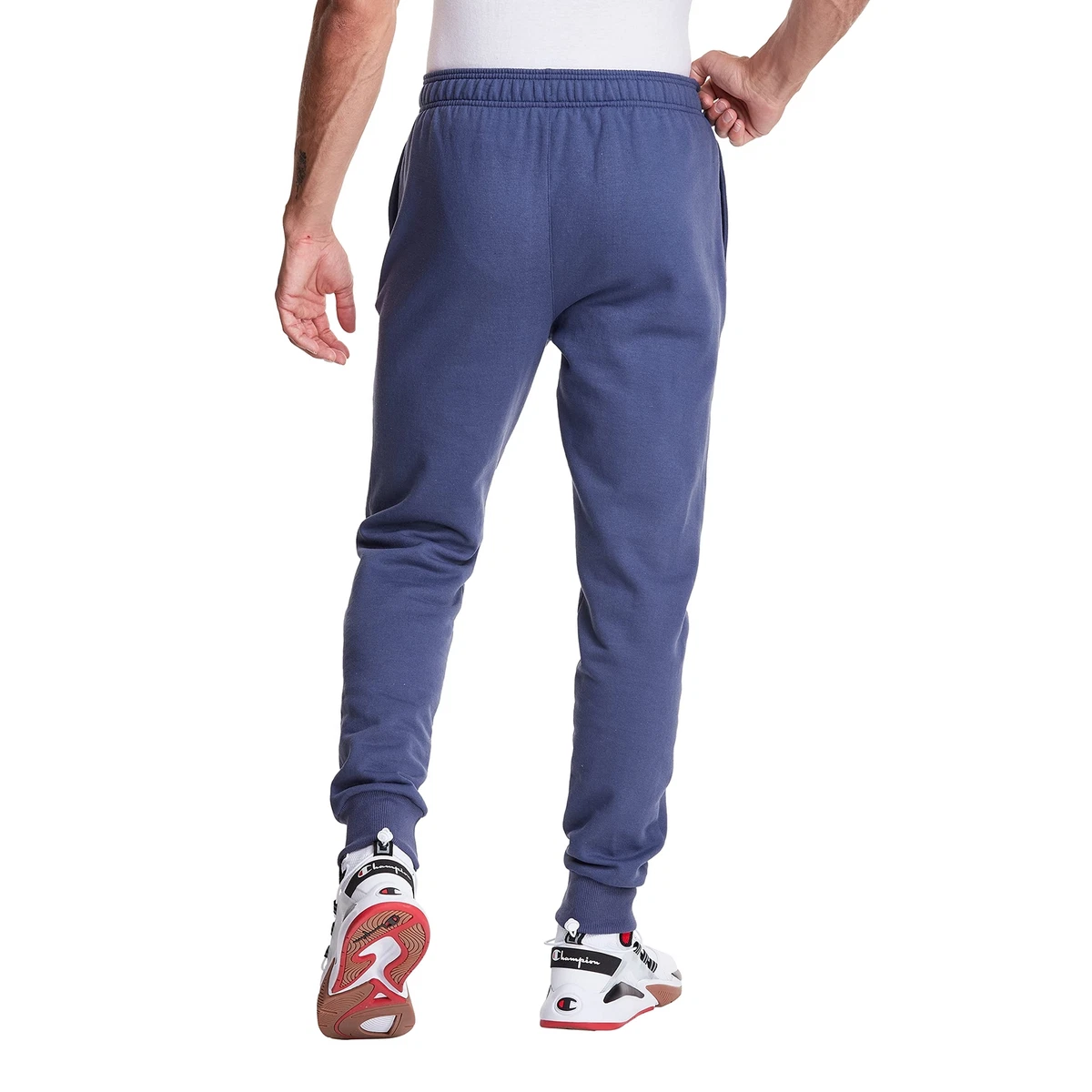 Champion men's powerblend joggers deals