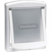 Petsafe 2-Wege-Staywell HaustiertüR Hunde U. Katzenklappe Medium Weiß K740SGIFD