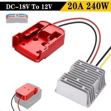 Voltage Regulator Aadpter for Milwaukee 18V to 12V Step Down Converter 20A 240W