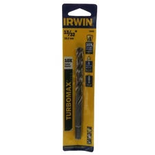Irwin Industrial Tools 73626 Turbomax 13/32" Drill Bit, 3/8" Reduced Shank