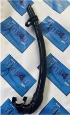 F4U Spearfishing Team Snorkel in black - Silicone