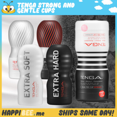 TENGA Original Vacuum Cup STRONG & GENTLE Male Masturbator Stroker Sleeve Sex