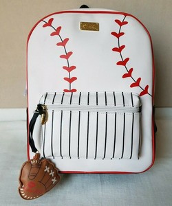 baseball backpack betsey johnson