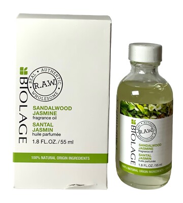 Matrix Biolage RAW Sandalwood Jasmine Fragrance Oil 1.8 oz & Dropper