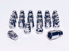 12x1.25 Chrome Lug Nut Wheel Lock Combo For Subaru Brz Wrx Legacy Wrx Outback