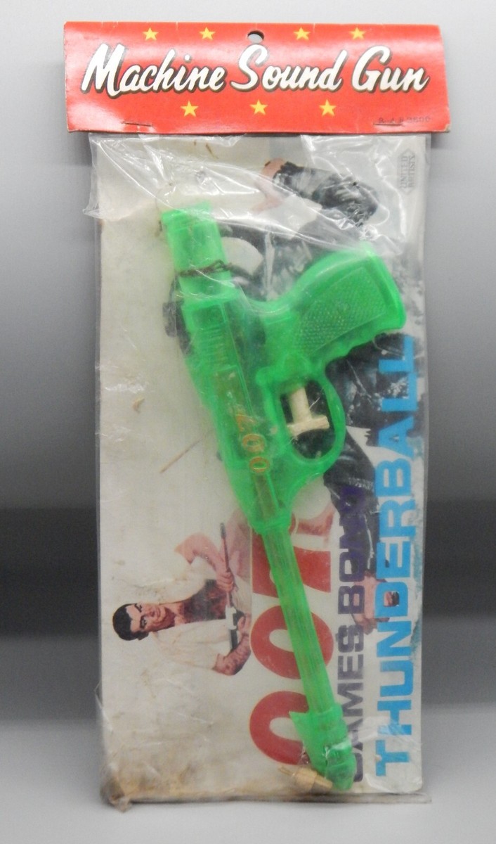 RARE vintage 1960s Japanese JAMES BOND bootleg TOY gun KO pistol