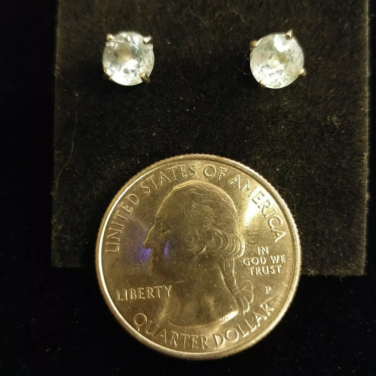 Thai fas deals 925 diamond earrings