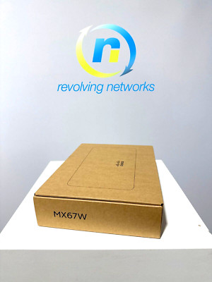 New Cisco Meraki MX67W-HW Wireless Security Appliance Unclaimed, MX67W - 1 YR W