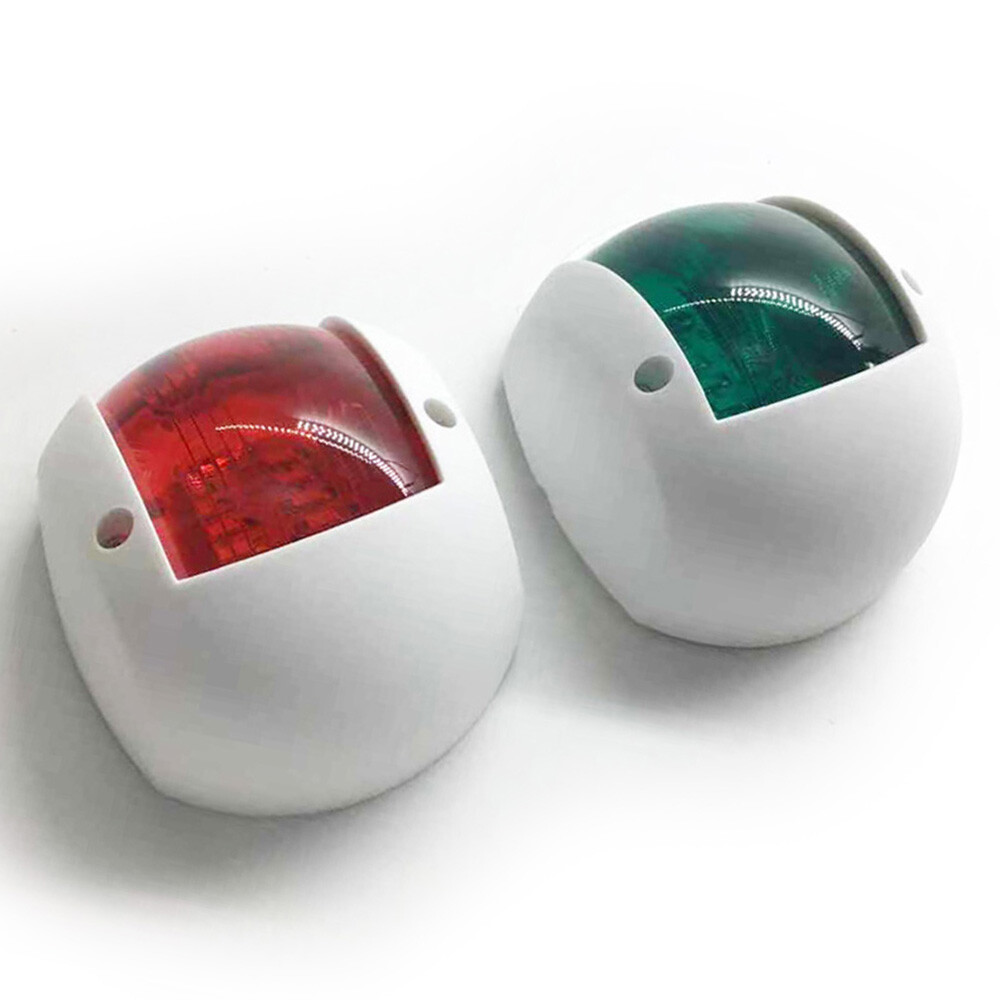 GALPADA LED Navigationslicht Für Boote - Robuste Grün-Rot Positionsleuchte Für Ponton, Kajak & Yacht