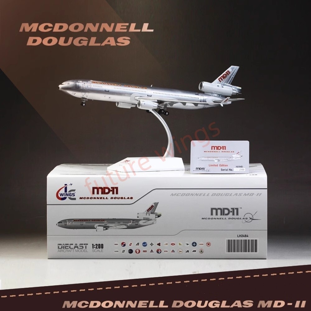 Super Rare)1:200 JC Wings* McDonnell Douglas House Color MD-11