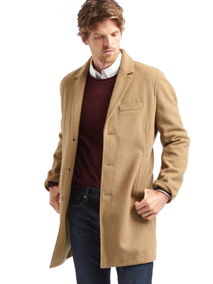 wool blend coat gap