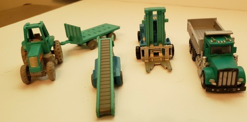 1999 Vintage Tonka Kentoys Lot Of 5 Farm And Industrial Vehicles - Picture 6 of 10