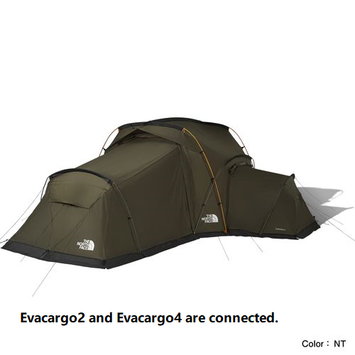 THE NORTH FACE NV22320 Evabase 6 NT New Taupe Tent Shelter THE NORTH FACE NV22320 Evabase 6 NT New Taupe Tent Shelter