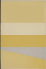 Large Abstract Painting 2x3' Earthtone 4 Geometric Demrin Fine Art Original NEW