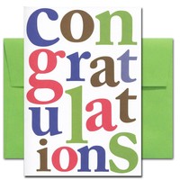 Congratulations Cards: Letters Of Congratulation - Box Of 10 Cards & Envelopes on sale Congratulations Cards: Letters Of Congratulation - Box Of 10 Cards & Envelopes on sale