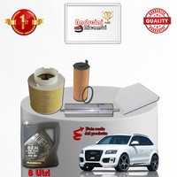 Kit Wartung Filter Und ÖL Audi Q5 3.0 TDI 155KW 211CV Ab 2012