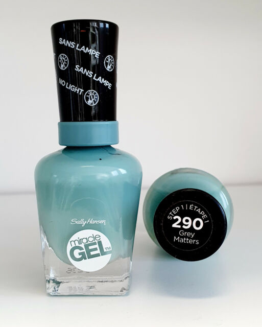 Sally Hansen Miracle Gel 290 Grey Matters Gunstig Kaufen Ebay