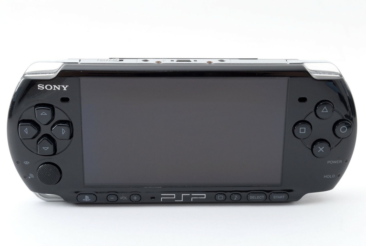 Sony PSP 3000 Launch Edition Black Handheld System Console +