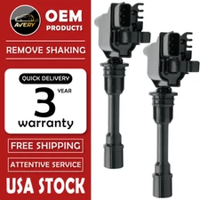 OEM 2 Brand New Ignition Coils for 2001 2002 2003 Mazda Protege L4 2.0L UF407