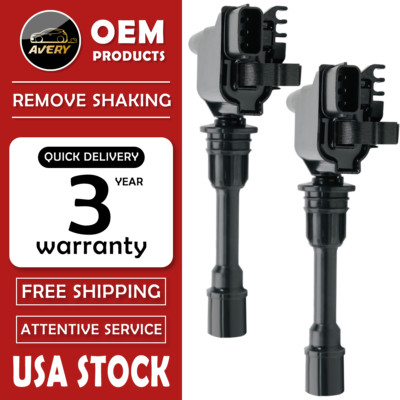 High Performance 2 Ignition Coils for 2001 2002 2003 Mazda Protege L4 2.0L UF407