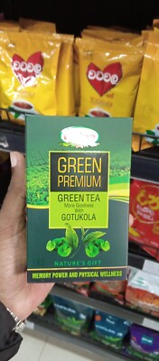Green Tea more Goodness with Gotukola - Natures way to be Smart - 18 tea bags