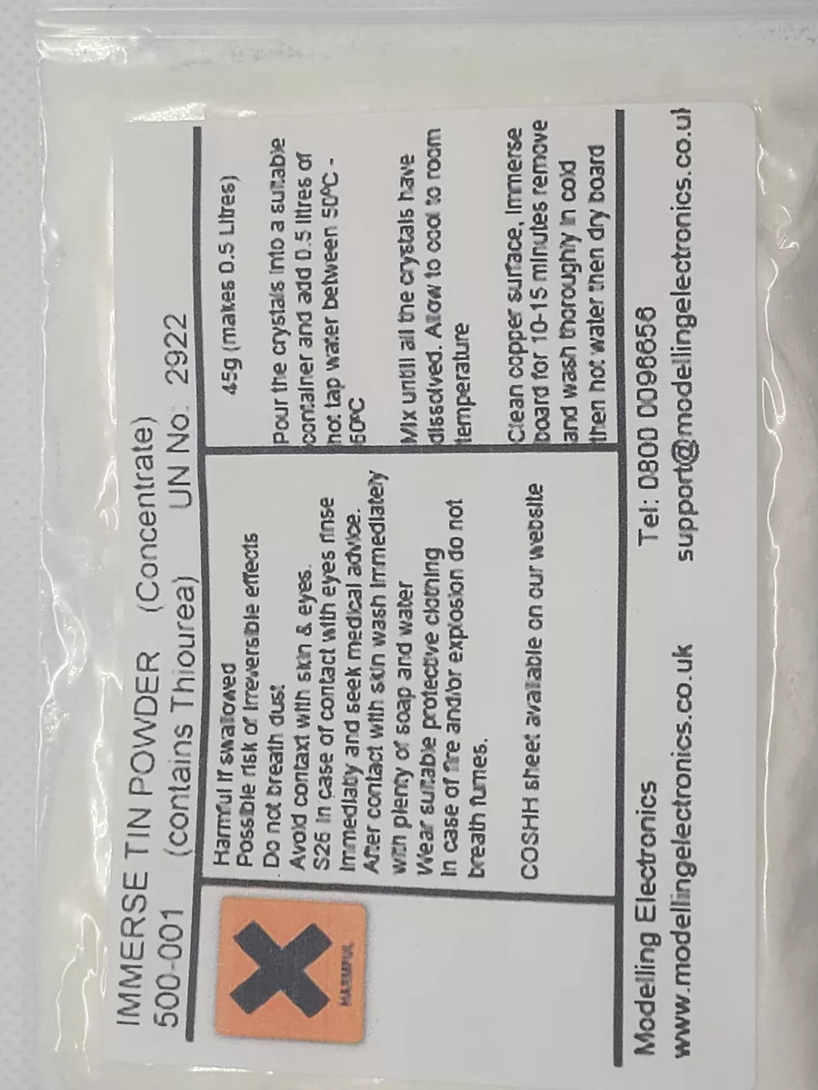 SENO TIN PCB Tin Plating powder for 500ml solution Immersion tin plating