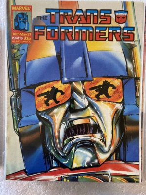 TRANSFORMERS BRITISH WEEKLY #115 MARVEL UK COMIC 1987