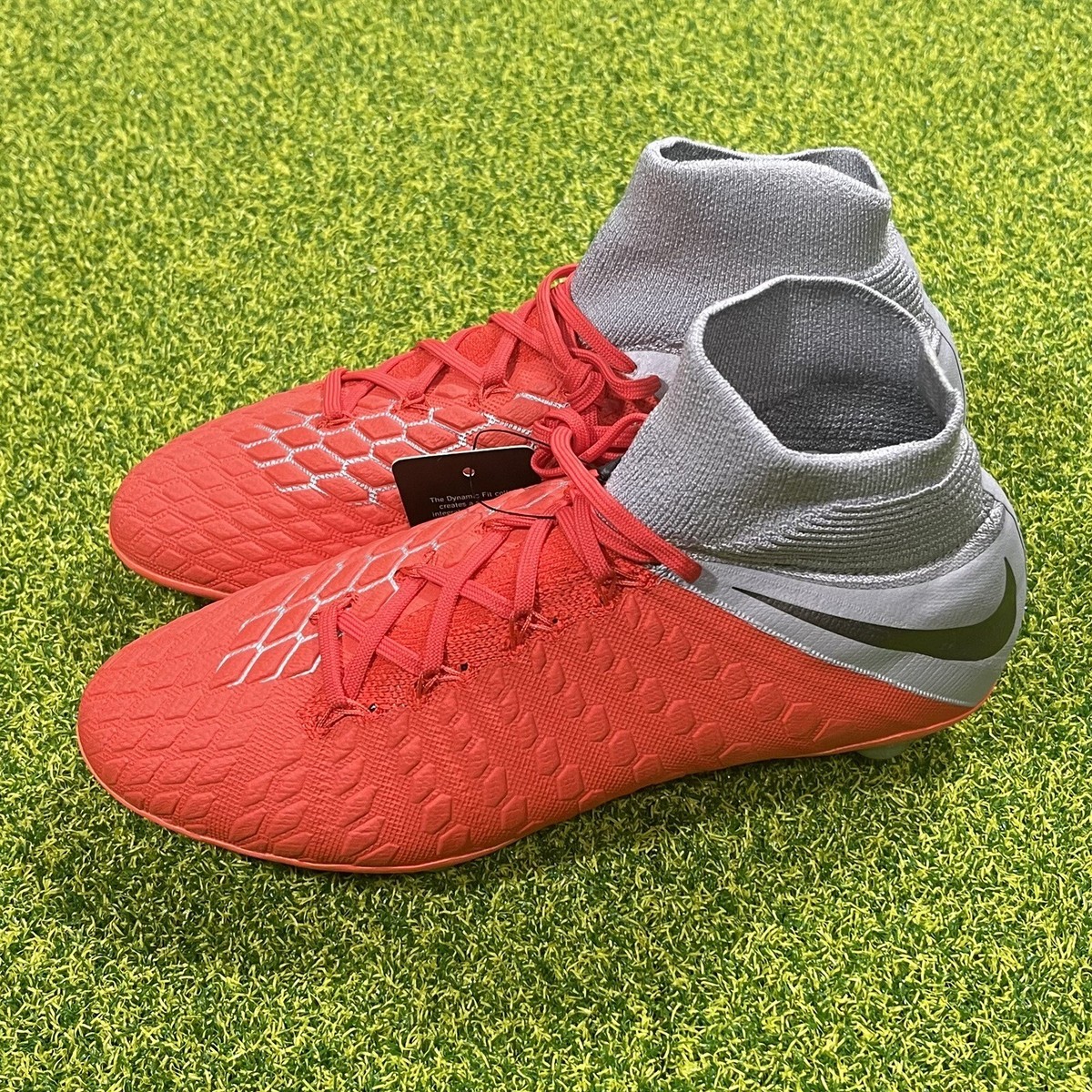 Nike Hypervenom Phantom III 3 Elite SG Pro Size 7 Red AJ6706 Nike Hypervenom Phantom III 3 Elite SG Pro Size 7 Red AJ6706