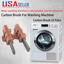 5 Pairs Motor Carbon Brush For Indesit IWB6123UK, IWB6123UKE Washing Machine
