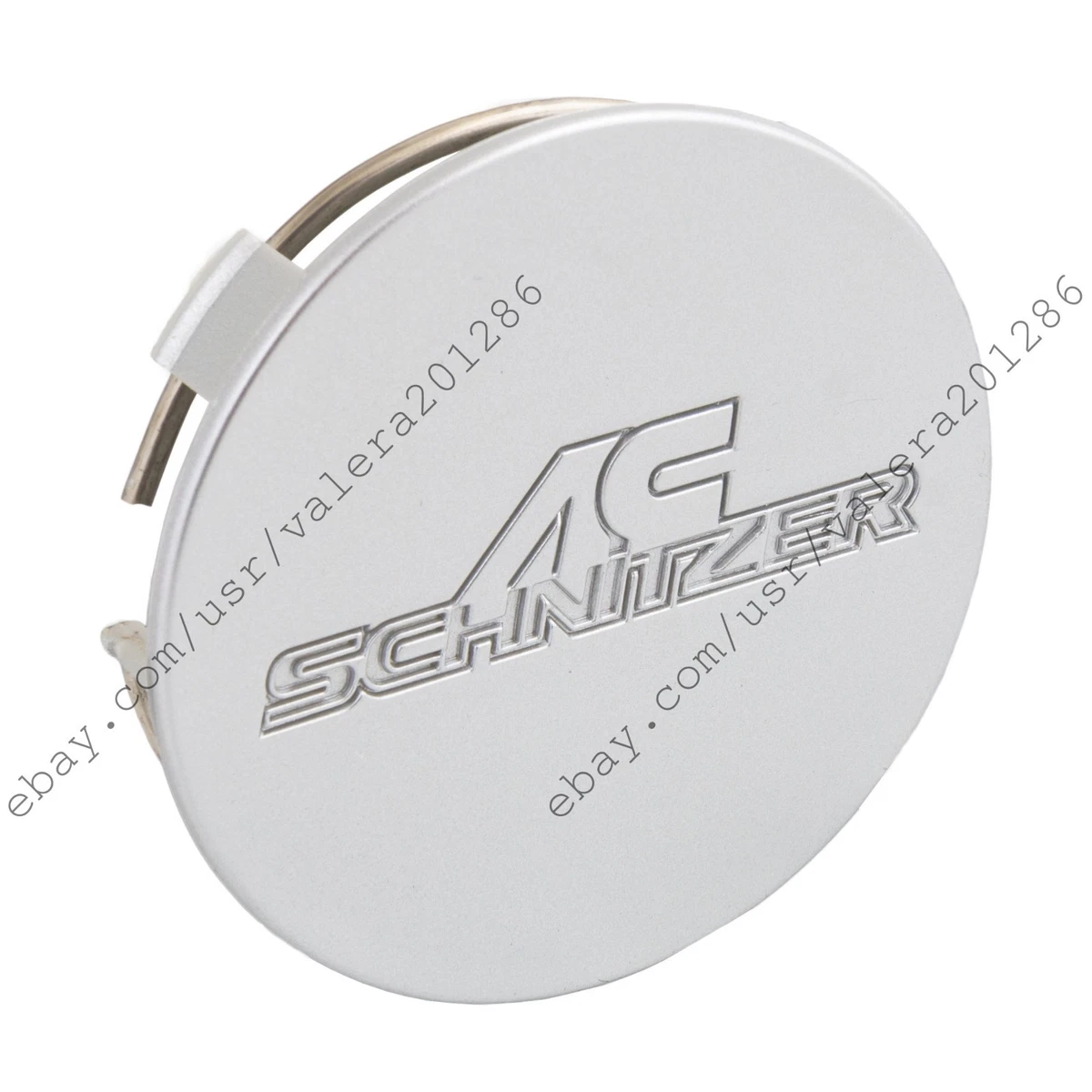 AC SCHNITZER SILVER WHEEL CENTER CAP ROUND 75MM FOR TYPE II TYPE  