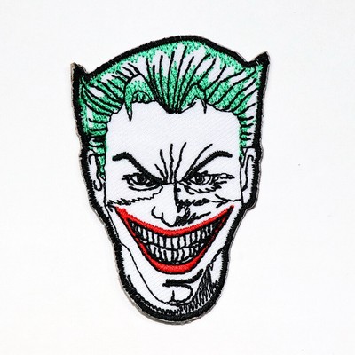 Joker Suicide Squad Film Face Patch Movie Artwork Emblem For Diy Iron On Clothes Ebay