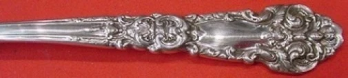 French Renaissance by Reed & Barton Sterling Silver Cold Meat Fork Pcd 5x 7 3/4" - Image 2 of 2