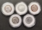 Silver 1/10 oz Lot of 5