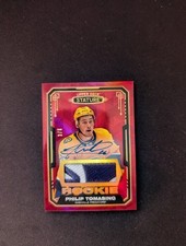 2021-22 UD Stature Philip Tomasino Rookie Auto Patch /6 #170