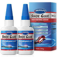 Super Glue for Shoe Repair, 30G X 2 Shoe Glue Heavy Duty, Shoe Glue for Sole Rep
